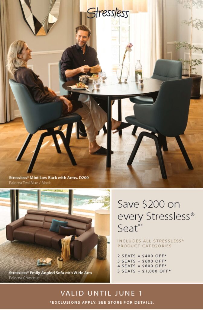 Stressless Dine & Recline till 6126